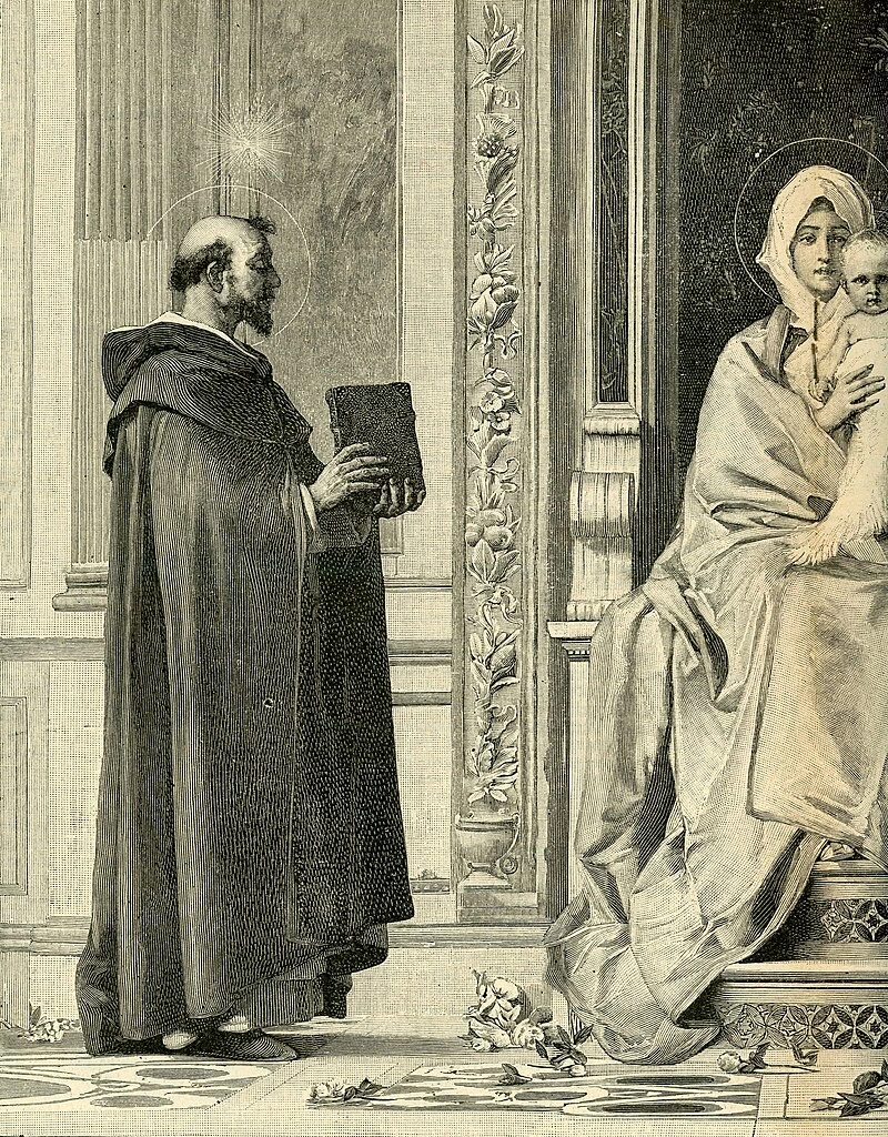 Nelle feste di maggio a Maria, La Vergine - pala d’altare 1